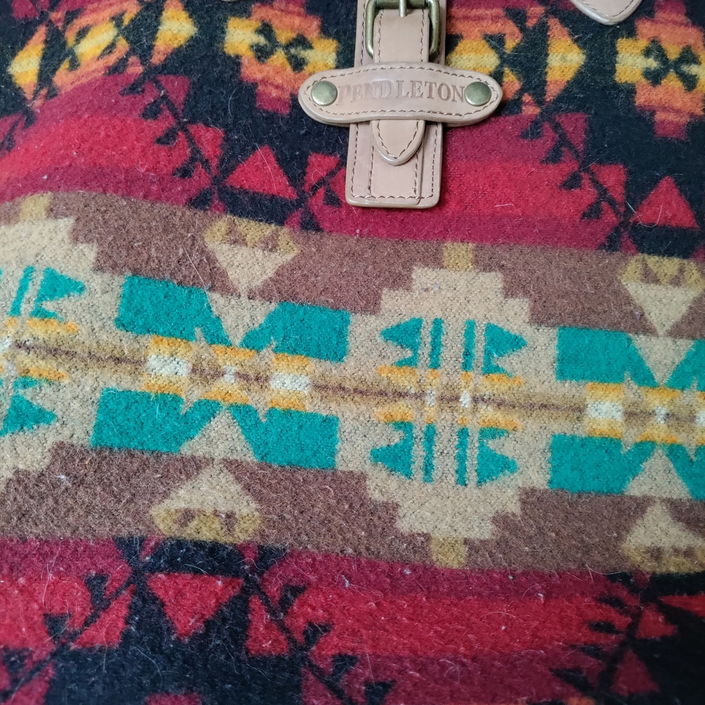 Pendleton Multicolor Wool Tote Bag - image 4